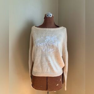 Beachly x Goldfish kiss tropical vibe summer sweater